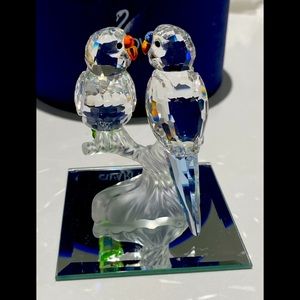 Swarovski Bugies (parakeets) Love Birds